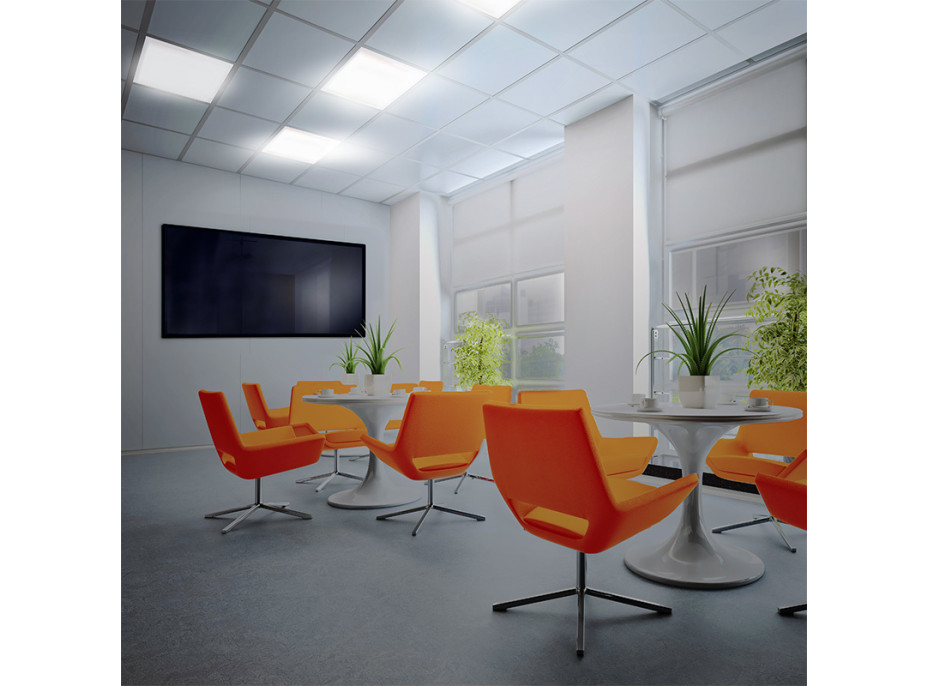 LED svetelný panel Backlit CCT - 60x60 cm - biela farba