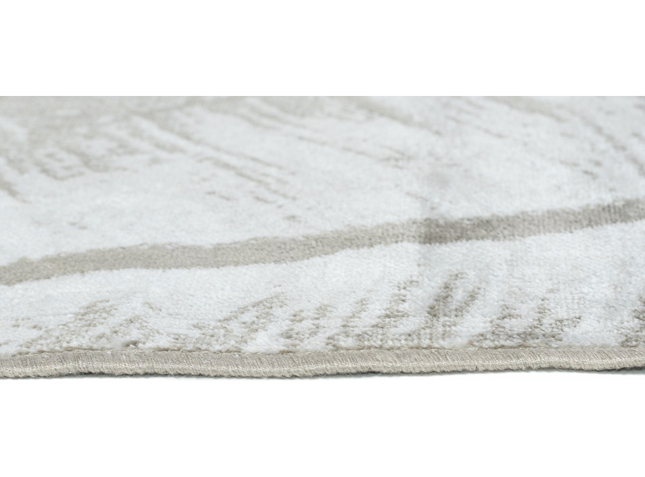 Kusový koberec ISFAHAN Palms - béžový/strieborný