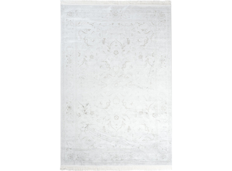 Kusový koberec ISFAHAN Flora - krémový/strieborný