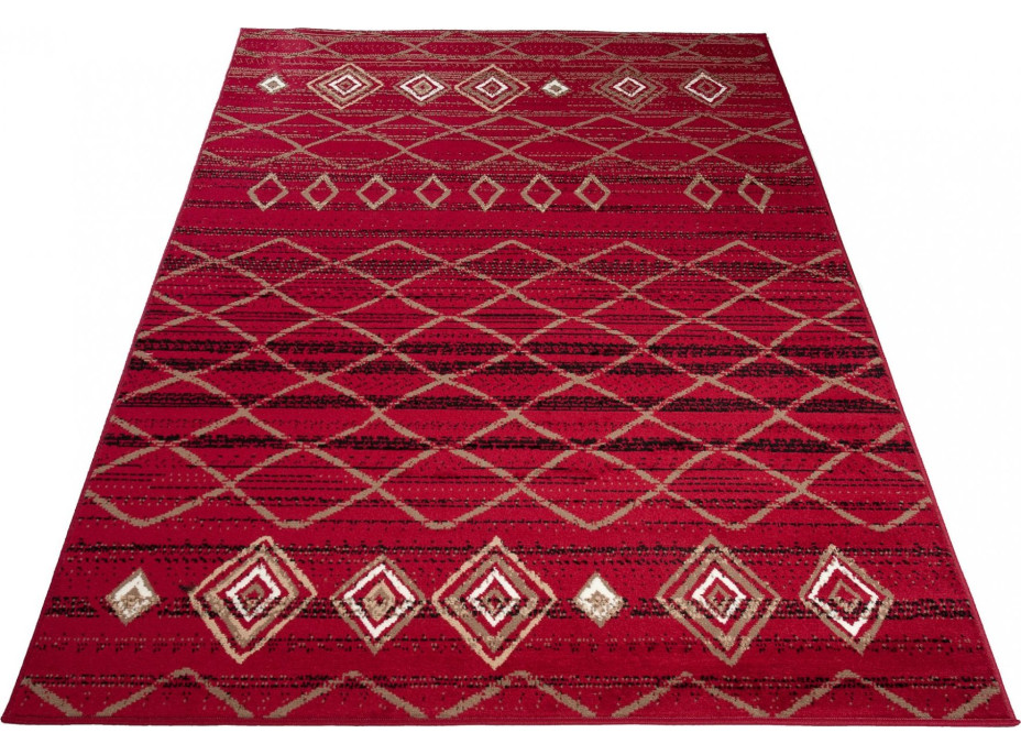 Kusový koberec SCARLET Pattern - červený