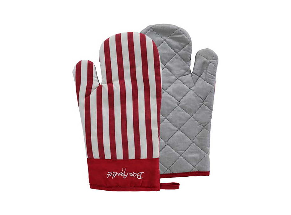 Kuchynská rukavica BON APETIT 17x28 cm - červená