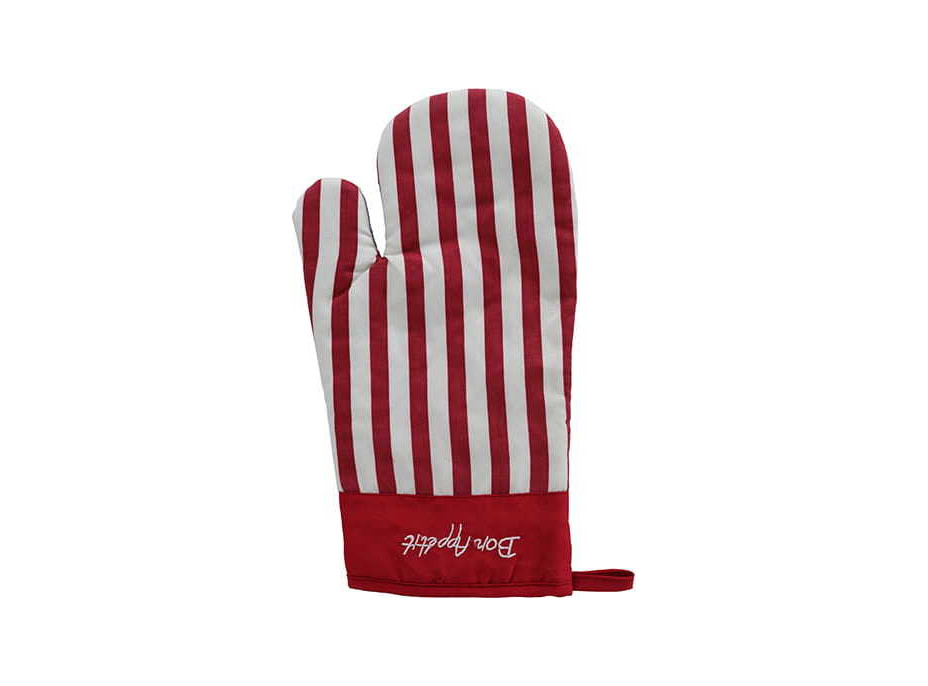 Kuchynská rukavica BON APETIT 17x28 cm - červená