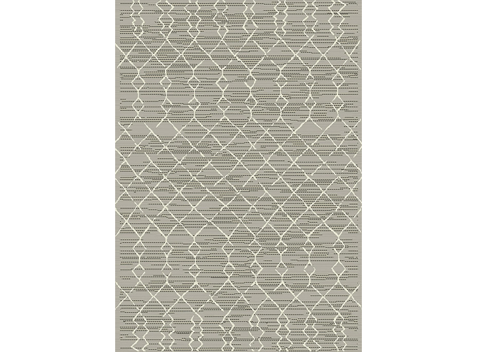 Kusový koberec JOGO Net - sivý/biely