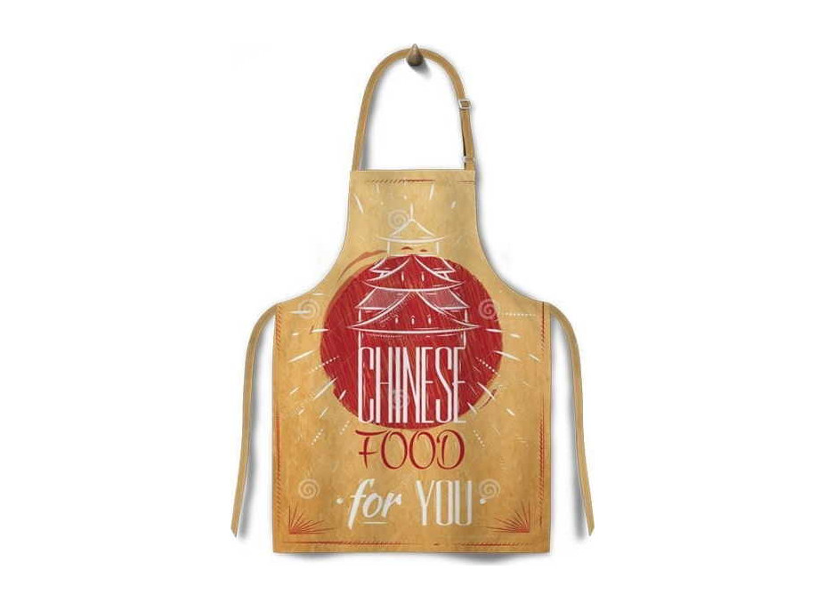 Kuchynská zástera CUCINE MONDO 65x75 cm - China