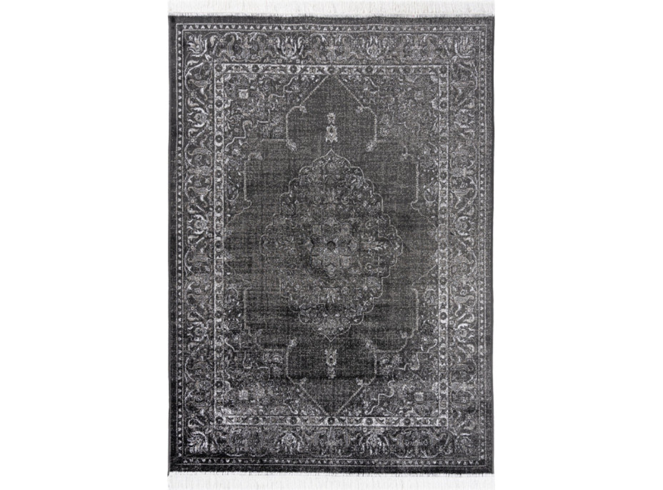 Kusový koberec ISFAHAN Malek - tmavo šedý