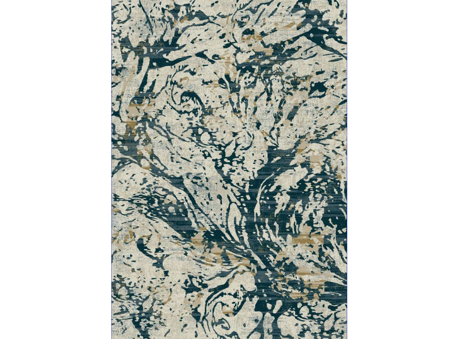 Kusový koberec MONTREAL Stain- béžový/tmavo zelený