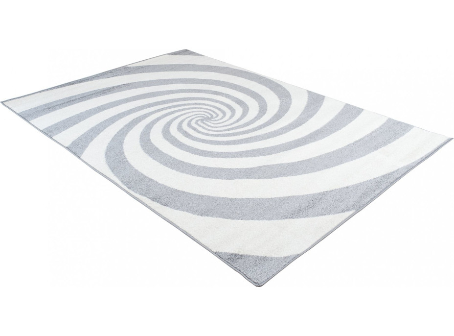 Kusový koberec HYPNOTIZE - svetlo šedý/krémový