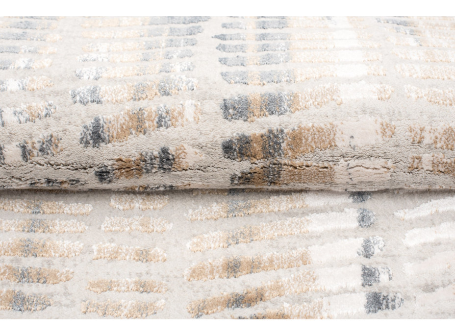 Kusový koberec MONTREAL roots - svetlo béžový/sivý