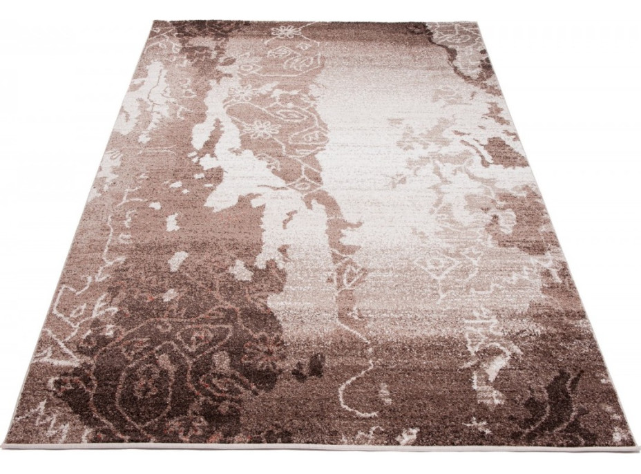 Kusový koberec RASTA Map - hnedý