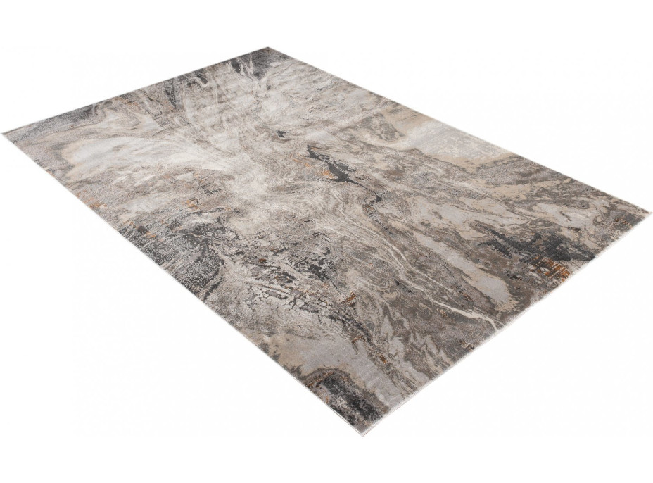 Kusový koberec FEYRUZ Marble - svetlo šedý/sivý