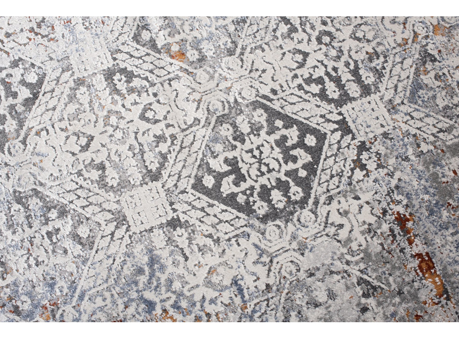 Kusový koberec FEYRUZ Impression - sivý/krémový