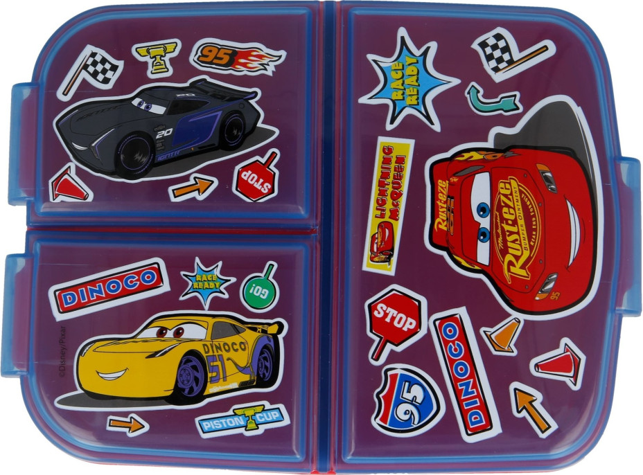 STOR Multi Box na desiatu Cars Stickers