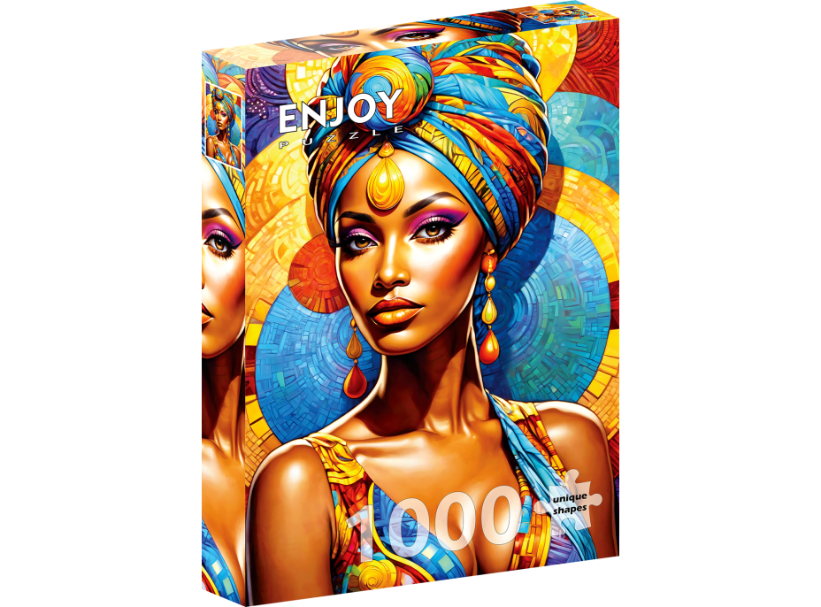ENJOY Puzzle Africká kráska 1000 dielikov