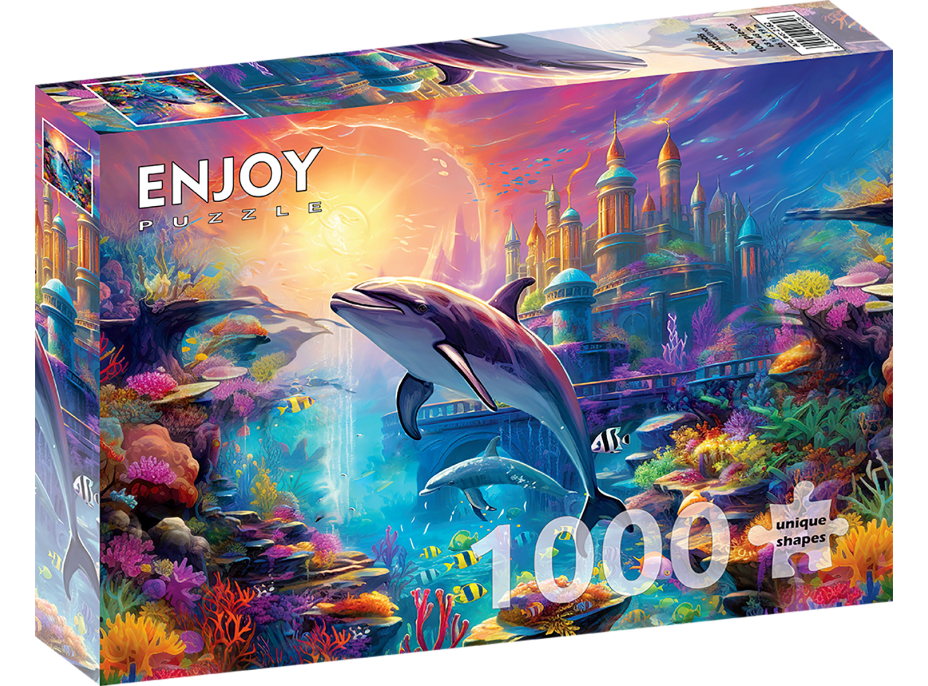 ENJOY Puzzle Atlantída 1000 dielikov