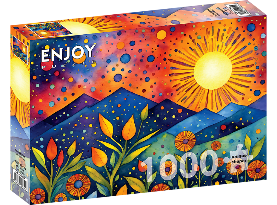 ENJOY Puzzle Dážď pri západe slnka 1000 dielikov