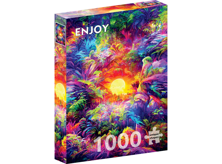 ENJOY Puzzle Dúhová džungľa 1000 dielikov