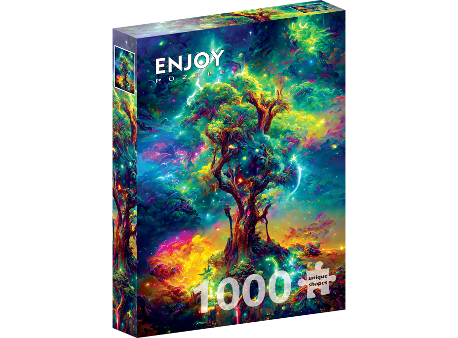 ENJOY Puzzle Kozmický strom života 1000 dielikov