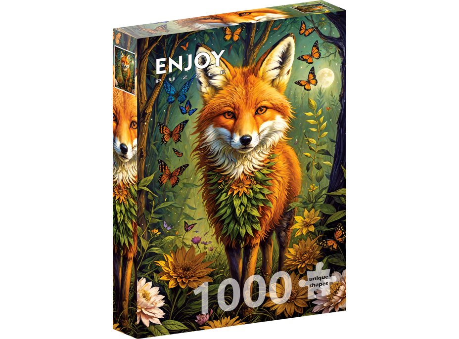 ENJOY Puzzle Kúzelná líška 1000 dielikov