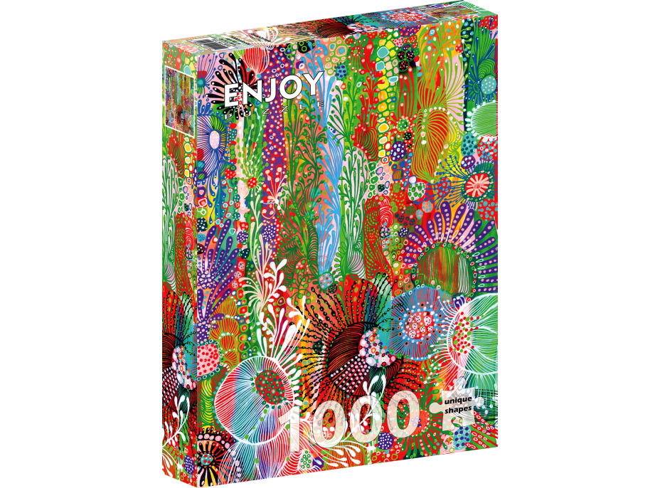 ENJOY Puzzle Kvetinový záves 1000 dielikov