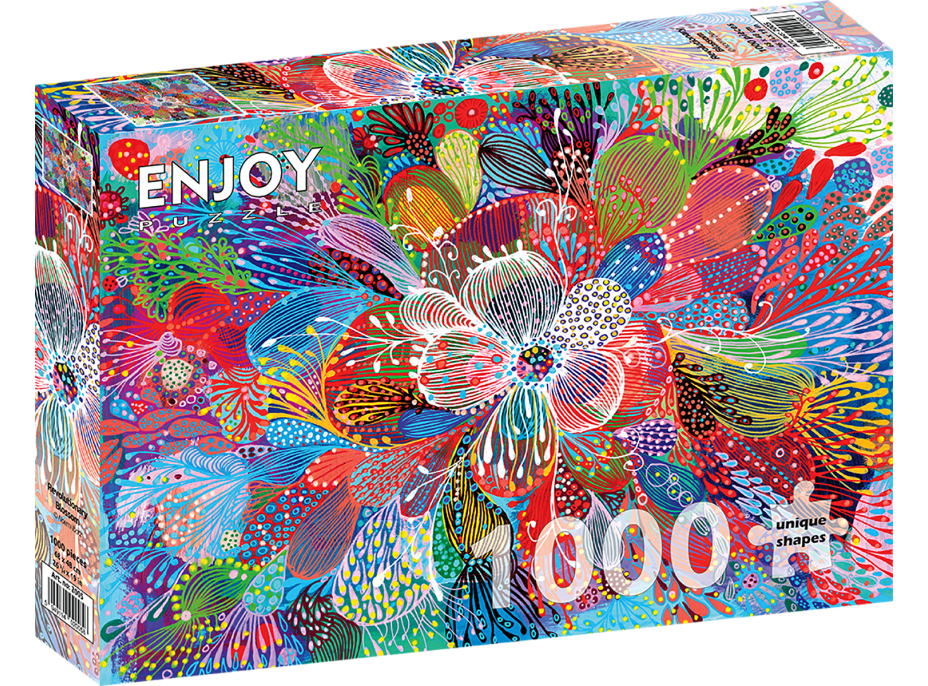 ENJOY Puzzle Kvety revolúcie 1000 dielikov