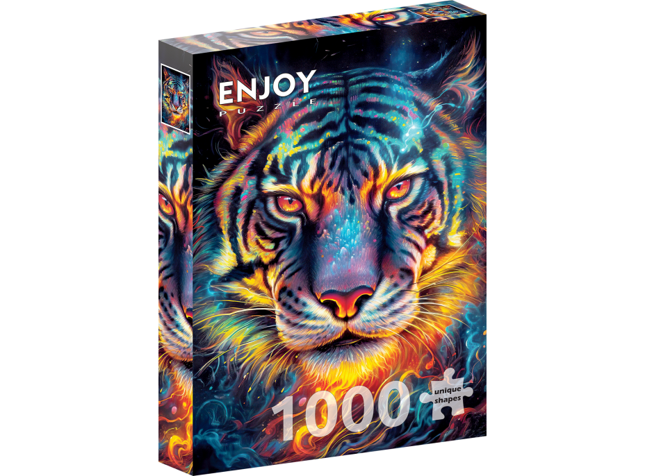 ENJOY Puzzle Odolnosť tigra 1000 dielikov