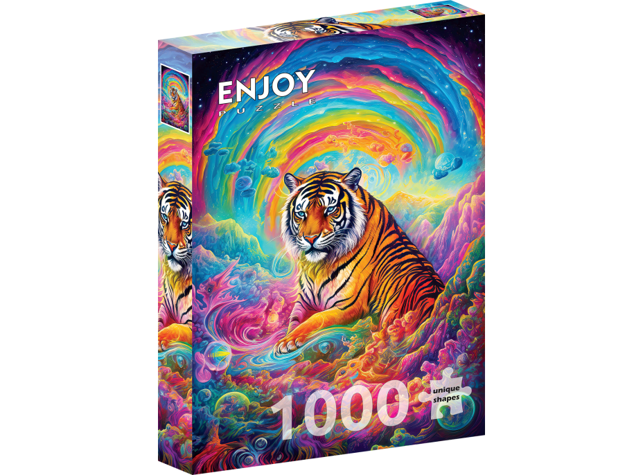 ENJOY Puzzle Tam, kde vládnu tigre 1000 dielikov