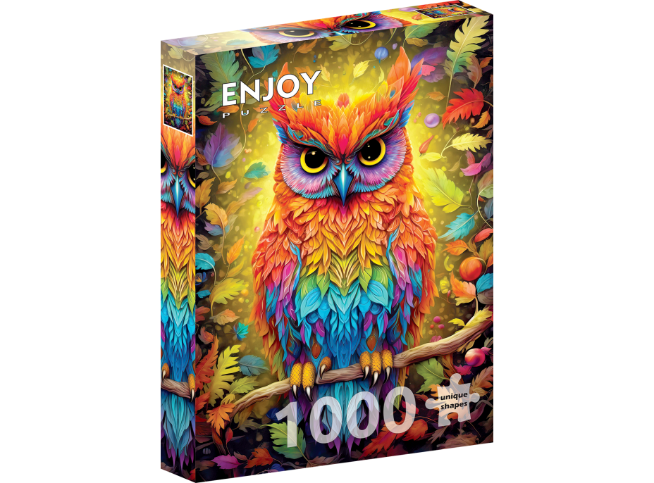 ENJOY Puzzle Jesenná sova 1000 dielikov