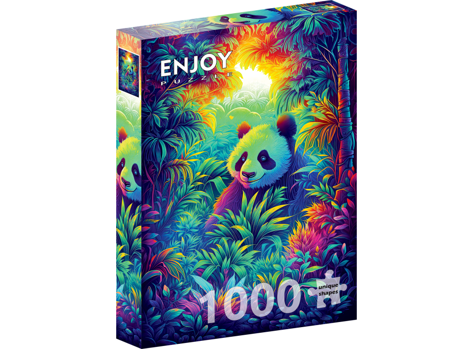 ENJOY Puzzle Pandí kútik 1000 dielikov