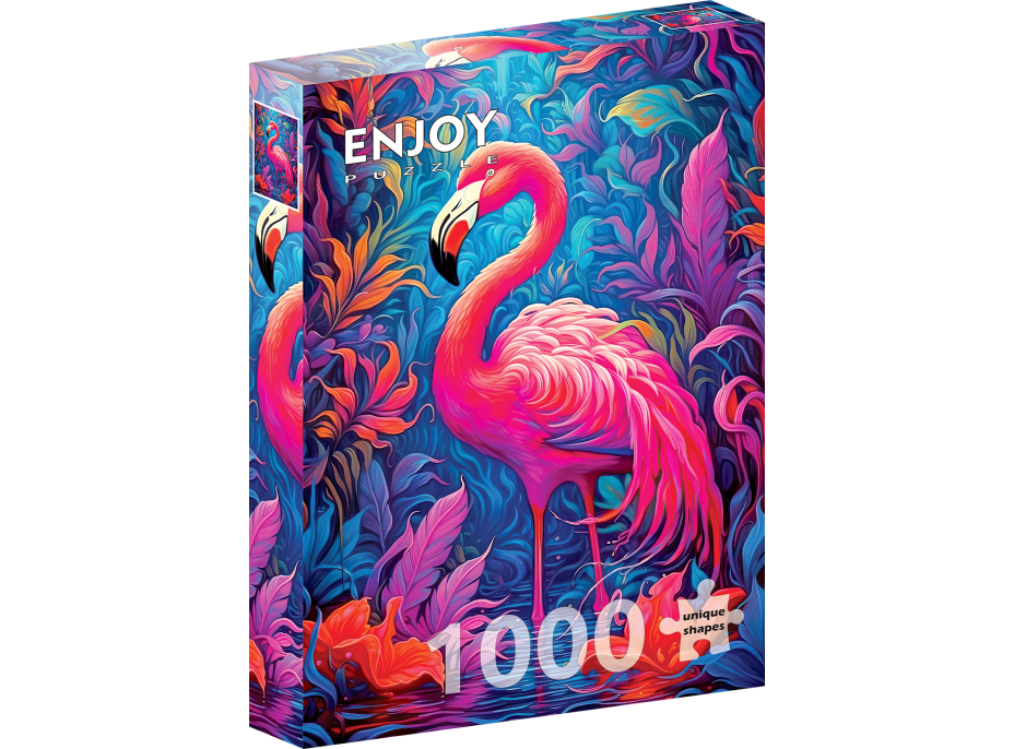 ENJOY Puzzle Plameniaky 1000 dielikov