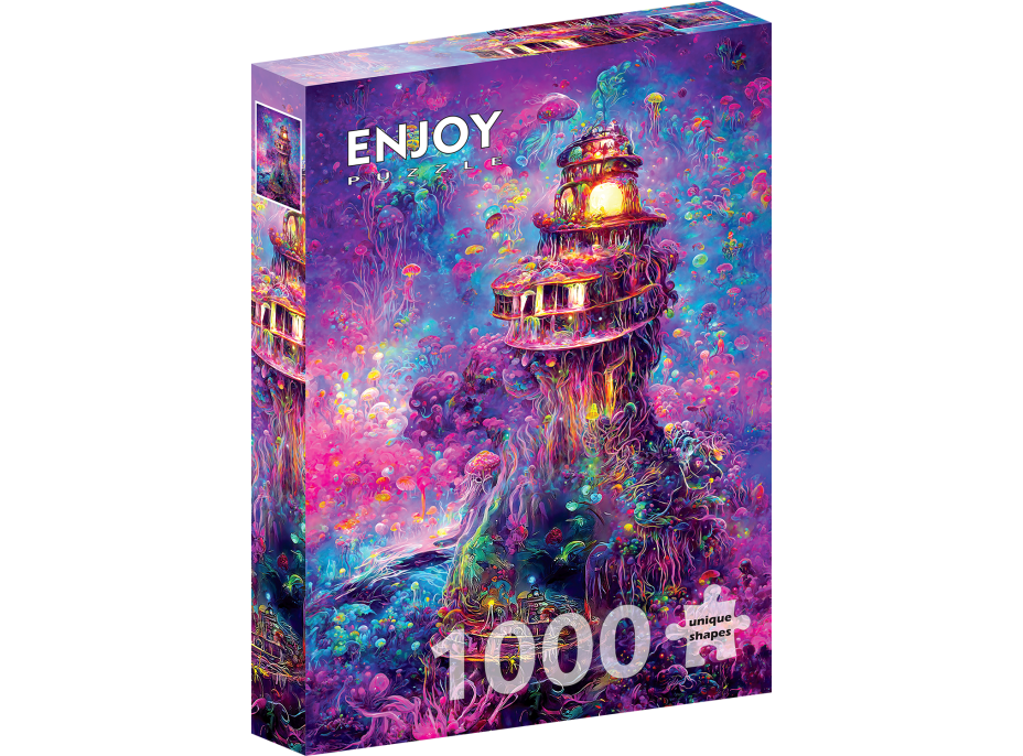 ENJOY Puzzle Podvodný maják 1000 dielikov