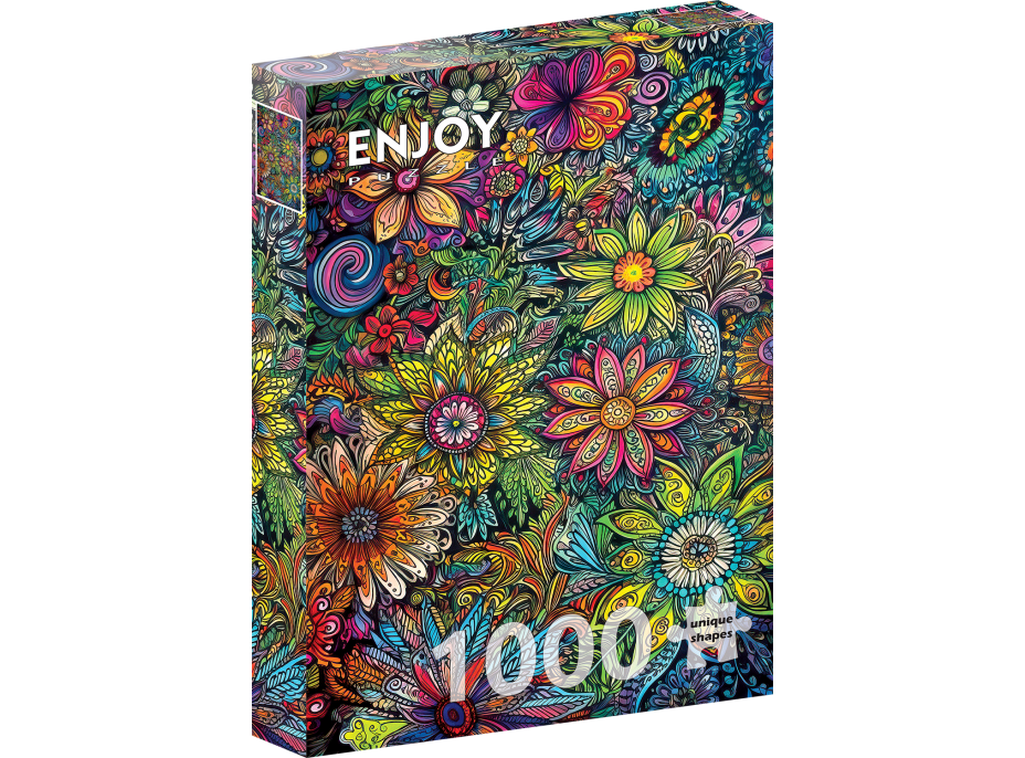 ENJOY Puzzle Sila kvetov 1000 dielikov