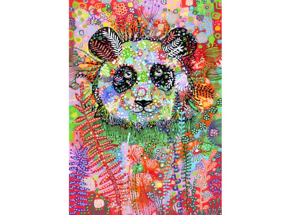 ENJOY Puzzle Záhadná panda 1500 dielikov