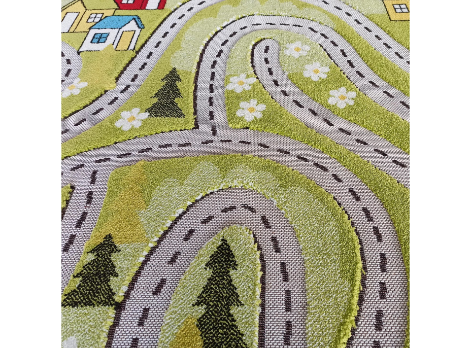 Kusový koberec Color Kids - DEDIČKA - zelený