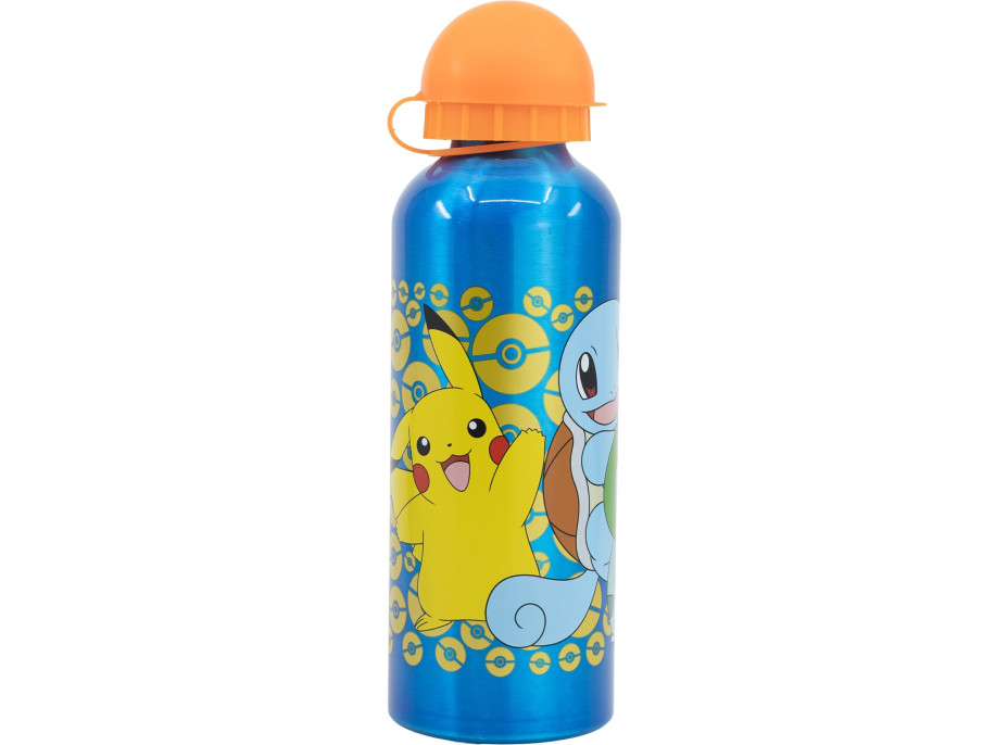 STOR Fľaša na pitie hliníková Pokémon 530 ml