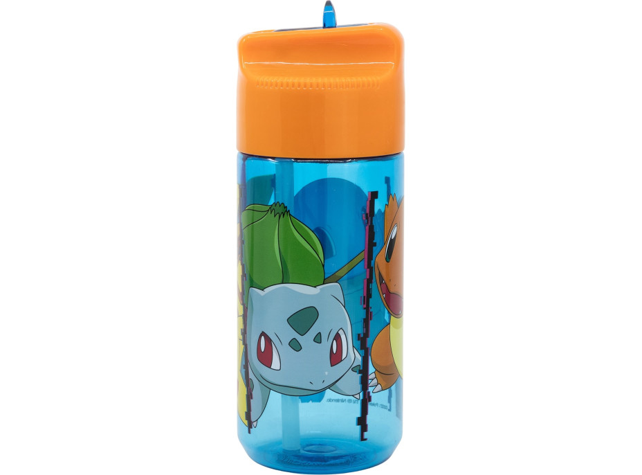 STOR Fľaša na pitie Tritan Pokémon 430 ml