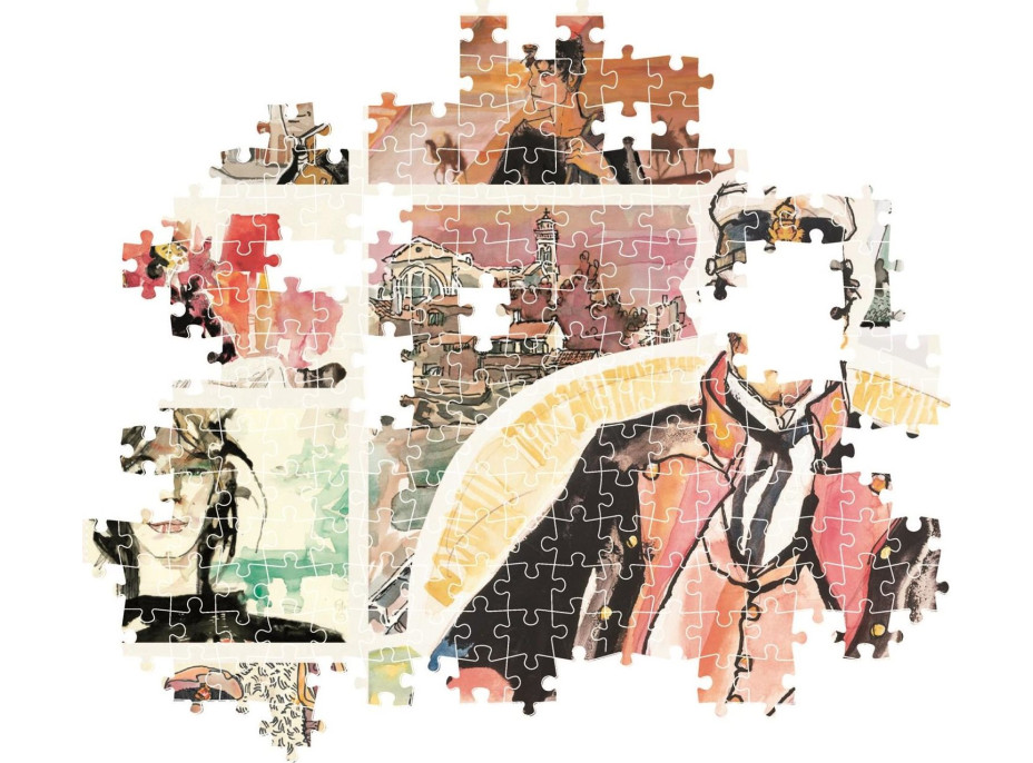 CLEMENTONI Puzzle Corto Maltese: Ďaleká cesta 1000 dielikov