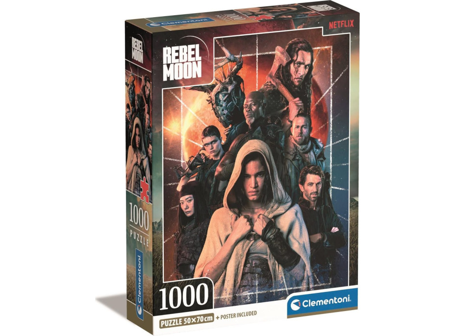 CLEMENTONI Puzzle Rebel Moon 1000 dielikov