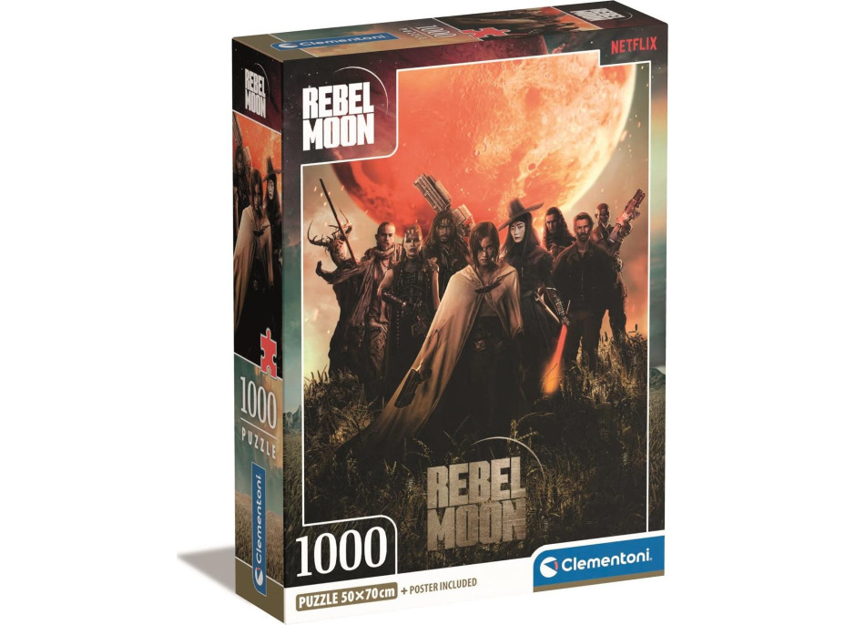 CLEMENTONI Puzzle Rebel Moon: Odboj 1000 dielikov