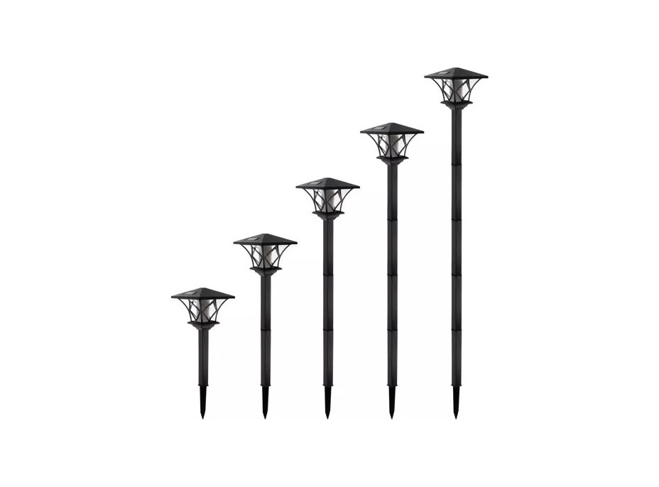 Solárna záhradná lampa - lampáš