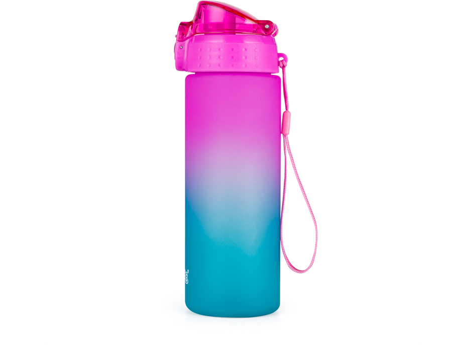 OXYBAG Fľaša na pitie OXY Click 600 ml OXY Ombre Blue-Pink