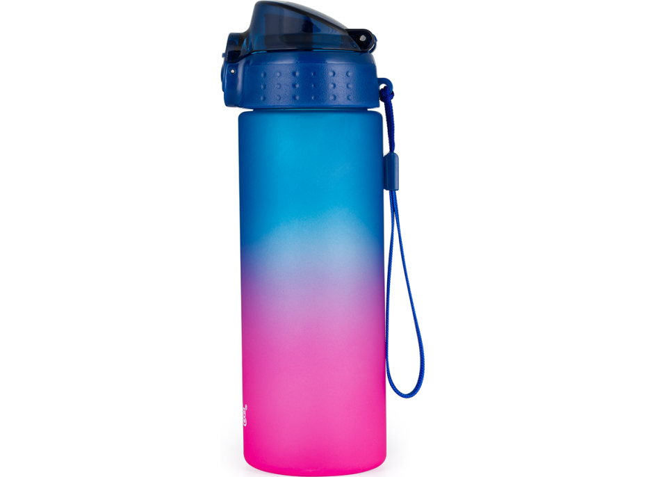 OXYBAG Fľaša na pitie OXY Click 600 ml OXY Ombre Purple-Blue