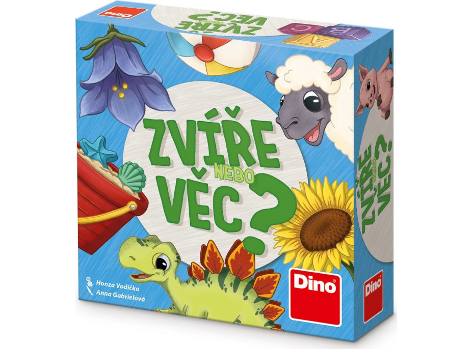 DINO Cestovná hra Zviera alebo vec?