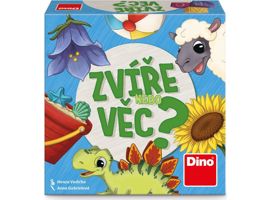 DINO Cestovná hra Zviera alebo vec?