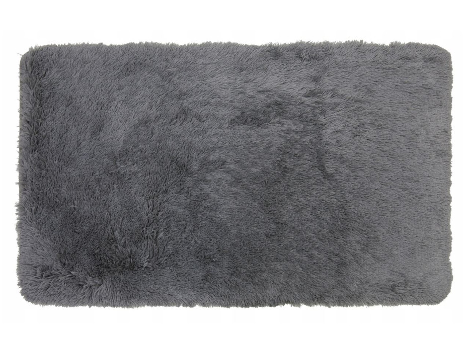 Plyšový koberec COMFIT - TMAVO ŠEDÝ - 80x130 cm