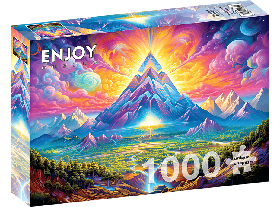ENJOY Puzzle Pyramídy v lesoch 1000 dielikov