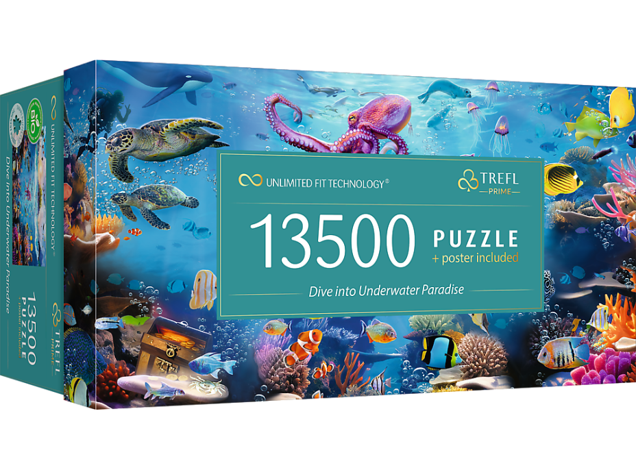 TREFL Puzzle UFT Ponorenie do podmorského raja 13500 dielikov