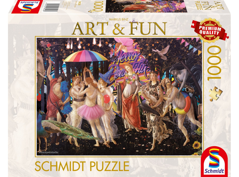 SCHMIDT Puzzle Art&Fun: Primavera 2024, 1000 dielikov