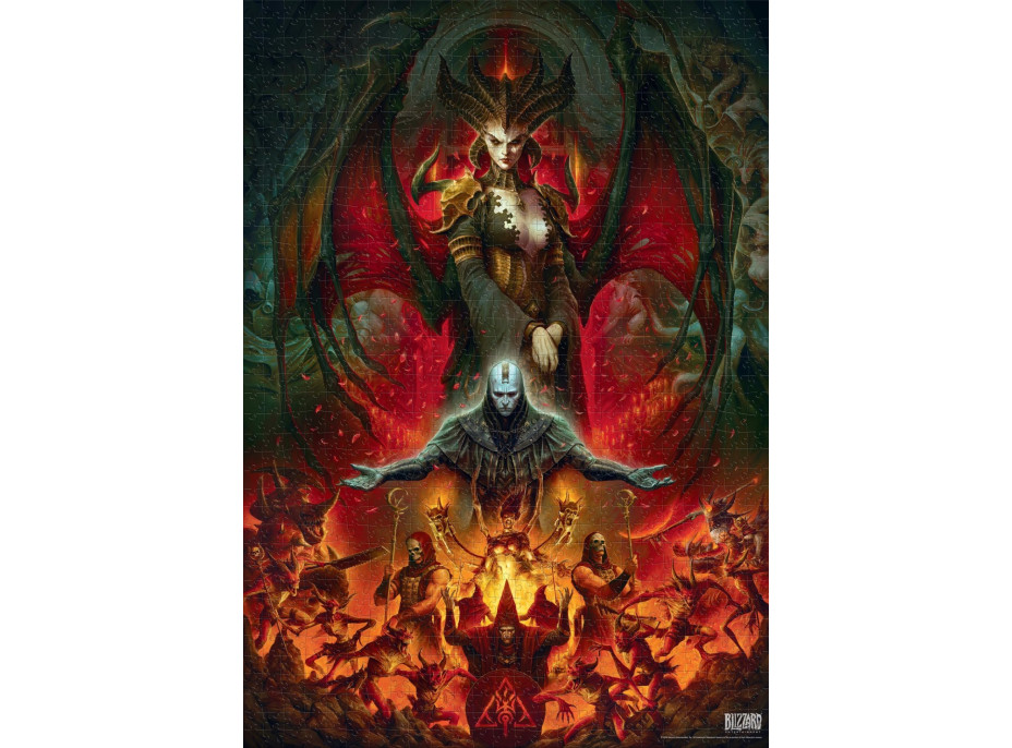 GOOD LOOT Puzzle Diablo IV: Lilith Composition 1000 dielikov