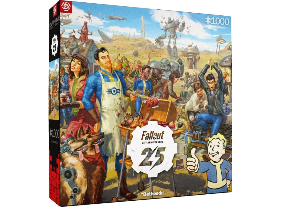 GOOD LOOT Puzzle Fallout: 25. výročie 1000 dielikov