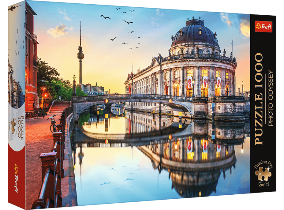 TREFL Puzzle Premium Plus Photo Odyssey: Bodeho múzeum v Berlíne 1000 dielikov
